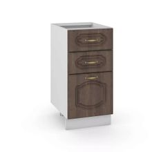 Моби Сильвия стол 400 3 ящика Орех Кантри ID - 310954