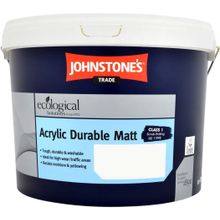 Johnstones Acrylic Durable Matt 10 л белая