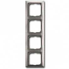 Рамка 4 поста BASIC55, шампань |  код. 1725-0-1504 |  ABB