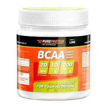 Аминокислоты Pure Protein BCAA, апельсин, 200 г