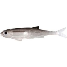 Виброхвост Mikado FLAT FISH 5.5 см.   BLEAK  (10 шт )