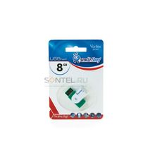 SB8GBVox-G, 8GB USB 2.0 Vortex series, Green, SmartBuy