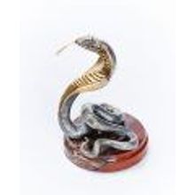 Серебряная статуэтка Змея 1494_SR