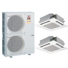 Mitsubishi Electric PUHZ-SHW112VHA   PLA-ZRP50BA + PLA-ZRP50BA