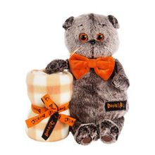 Кот Басик Кот Басик с пледом 25 см