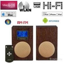 Tivoli Audio NetWorks Stereo Internet Radio with FM Wenge Gold