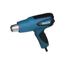 Термопистолет (строительный фен) MAKITA HG5012K (350-500град, 350-500л мин, 1600Вт, 0.6кг, кейс)