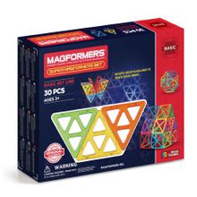 Магнитный конструктор MAGFORMERS 701008 (63078) Набор Супер - 30