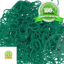 Набор резинок Rubber Band - 600 шт, зеленый