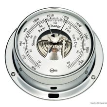 Osculati Barigo Tempo S chromed barometer, 28.680.02