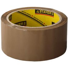 Клейкая лента STAYER "MASTER", коричневая, 48мм х 60м