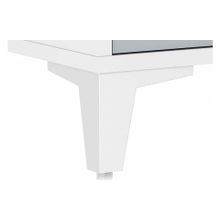 Сильва НМ 041.16 стол письменный Морти Дуб Бунратти белый серый