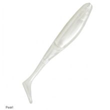 Мягкая приманка Scented Paddlerz, 4", Pearl, 5шт. Zman