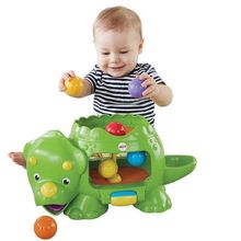 Fisher Price (MATTEL) Mattel Fisher-Price DHW03 Фишер Прайс Динозавр с шариками DHW03
