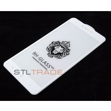 Защитное стекло 9H Full для Xiaomi Redmi Note 4x белое т у