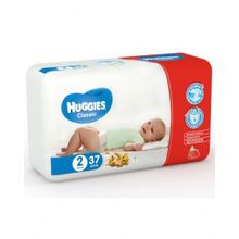 Huggies Classic 2 эконом 3-6 кг, 37шт.