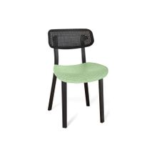 Слайн Стул Sheffilton SHT-S85 черный мятный черный