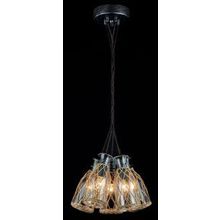 Подвесная люстра Rappe черный прозрачный E14 5*40W 220V арт. H099-05-B