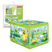 Коробка для хранения VALIANT KCDF-ZIP-L Утята и лягушата 40*30*25 см