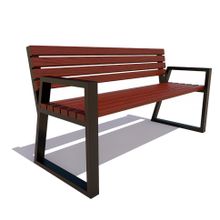 Скамейка уличная«КЁЛЬН» (0,6м (22 кг.))