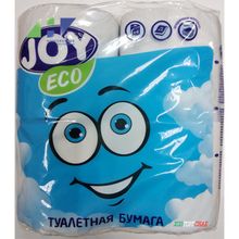 Туалетная бумага "JOY eco" 2-слойная 4рул. уп
