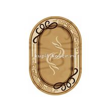 Российский ковер VISION DELUXE carving d055_beige-ov, 3 x 4