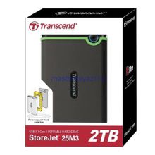 ЖЕСТКИЙ ДИСК 2TB TRANSCEND STOREJET 25M3 TS2TSJ25M3S USB3.1