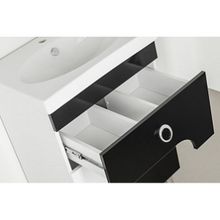 Мебель для ванной Style Line Адонис 60 черно-белая