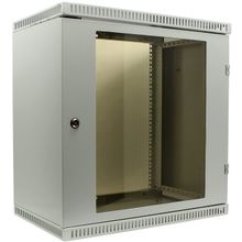 NT WALLBOX LIGHT 12-63 G Шкаф 19&#34; настенный, серый 12U 600*350,дверь стекло-металл