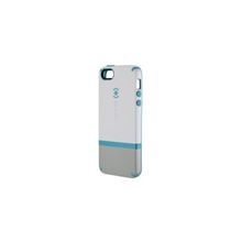 Speck candyshell flip  white pebble grey peacock  для iphone 5 blue