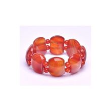 Бусики-Колечки Браслет Сердолик "Рондо" арт. бНСР-4(24)-17-2