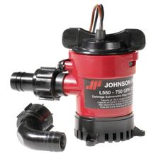 Johnson Pump Помпа трюмная погружная Johnson Pump Cartridge Bilge L450 32-1450-01 12 В 40 л мин 19 мм со штуцерами Dura-Port