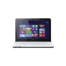 Ноутбук 14 Sony VAIO SVE-1412E1R W B980 4Gb 320Gb HD Graphics DVD(DL) BT Cam 4000мАч Win8 Белый