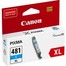 Картридж CANON CLI-481XL C (2044C001) для  Pixma TS6140 TS8140TS TS9140 TR7540 TR8540, голубой