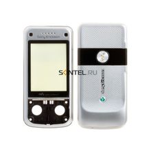 Корпус Class A-A-A Sony-Ericsson W760 серебро