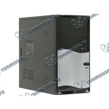 Корпус Minitower Codegen "M105-A11", mATX, черно-серебр. (450Вт) [90904]