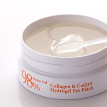 PETITFEE Гидрогелевые патчи для глаз КОЛЛАГЕН|КОЭНЗИМ Q10 Collagen&amp;CoQ10 Hydrogel Eye Patch, 60 шт l Петитфи