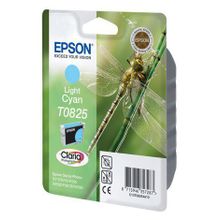 Картридж Epson (C13T11254A10) для Stylus Photo R270 290 RX590 светло-голубой