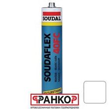 Полиуретановый клей-герметик Soudaflex 40 FС белый 600 мл, 12 шт упак 102486