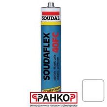 Полиуретановый клей-герметик Soudaflex 40 FС белый 600 мл, 12 шт упак 102486