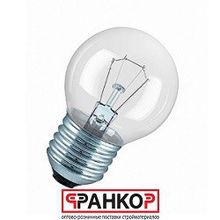 Osram лампа накаливания P45 E27 40W 230V CL 322674