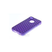 Силиконовая накладка для iPhone 4 4S вид №26 purple