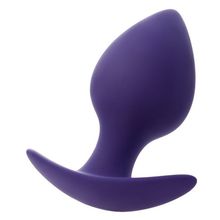 ToyFa Фиолетовая анальная втулка Glob - 8 см. (фиолетовый)