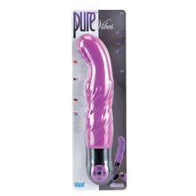 Фиолетовый вибратор PURE G-SPOT VIBE - 18,5 см. (1556)