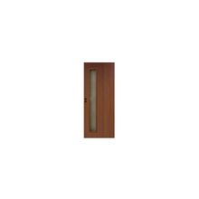 ОЛОВИ Дверь межкомнатная со стеклом М8х21 Орех   OLOVI Дверное полотно L3 со стеклом М8х21 Орех