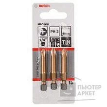 Bosch 2607001552 3 БИТ 49ММ PH2 TIN