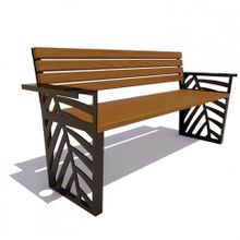 Скамейка парковая «КРЫМ» (1,2м)