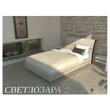 Кровать Светлозара-2 (ВМК Шале) (Размер кровати: 180Х190 200, Ортопедическое основание: Нет.)