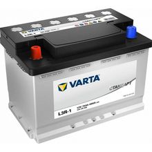 Аккумулятор автомобильный Varta СТАНДАРТ L3R-1 6СТ-74 прям. 278x175x190
