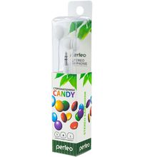 Наушники PERFEO CANDY PF-CAN-WHT белые BL1